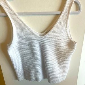Marine Layer-white tank top, size small